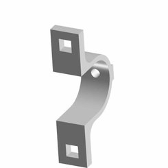 Pièces Quad & Motos - Pièces communes - STEERING POST BRACKET, ALUMINUM, .75 W