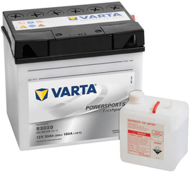 Pièces agricoles - Eclairage - Batterie 12V 30Ah 300A Sports motorisés Freshpack VARTA