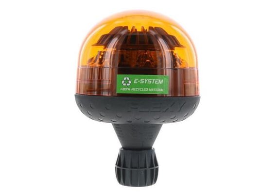 Pièces agricoles - Eclairage - Gyrophare LED, 17W, 12-24V, ambre, montage sur poteau flexible, Ø 146x128mm, E-VENUS par Sacex