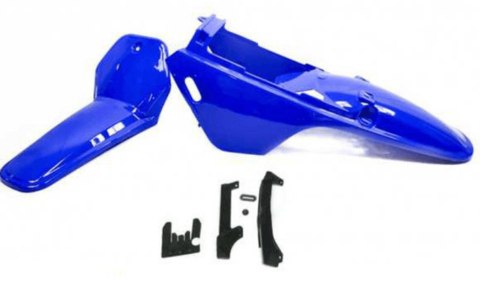 Pièces Quad & Motos - Equipement véhicule - Kit plastiques ART bleu - Yamaha PW80