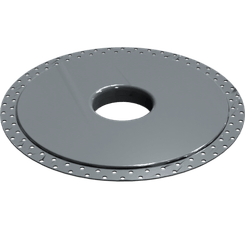 Pièces agricoles - Pièce divers - plaque inférieure pour distributeur 48 -