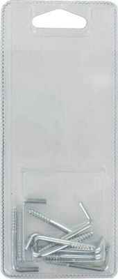 Pièces agricoles - Fasteners - Crochet à visser 3,3 x 40 mm (10)