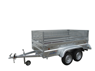 Materiels - Remorque voiture - ROBUST 253x134x50 2 essieux non freiné PTAC : 750 kg