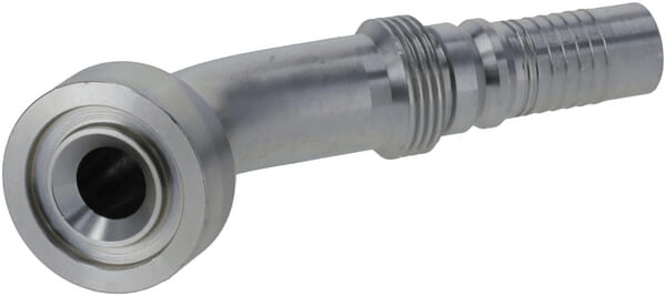 Pièces agricoles - Hydraulique - Raccord à sertir 4SH-DN20 bride Ø 41,3 mm 45°