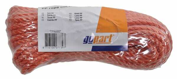 Pièces agricoles - Fasteners - Corde PP orange 10 mm, 20 m