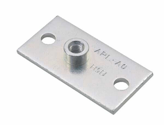 Pièces agricoles - Hydraulique - Plaque a visser simple