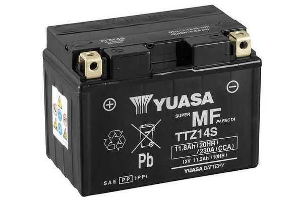 Pièces Quad & Motos - Electrique - Batterie YUASA sans entretien avec pack acide - TTZ14S