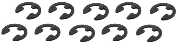 Pièces agricoles - Fasteners - E-clip externe 1/8" 3,2x0,6 mm DIN6799 Acier Kramp
