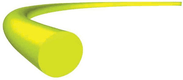 Fil de coupe Ø2,4x15m, rond, jaune, Kramp Efficiency
