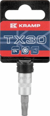 Outils - Outils divers - Douille de tournevis 1/4" Torx TX 30