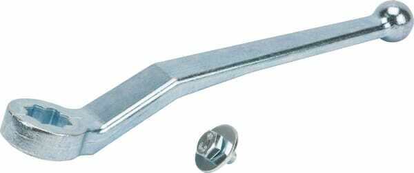 Pièces agricoles - Hydraulique - Levier pour vanne à billes, courbé