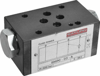 Pièces agricoles - Hydraulique - Clapet antiretour commandé NG6