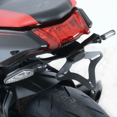 Pièces Quad & Motos - Equipement véhicule - Support de plaque R&G RACING noir Suzuki Kanata