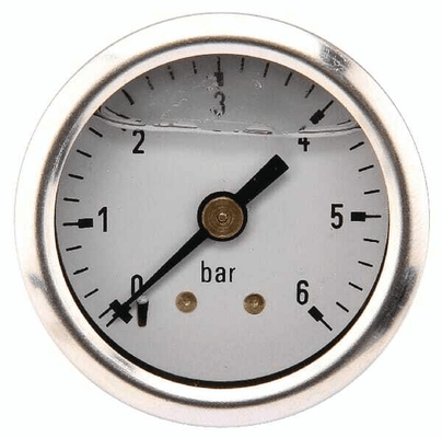 Pièces agricoles - Hydraulique - Mano. racc.ar. Ø40mm0-6bar1/8"