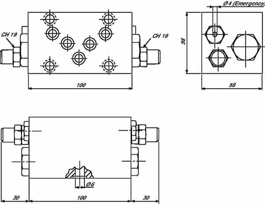 Pièces agricoles - Hydraulique - Inverseur automatique VIA-AP 10-12