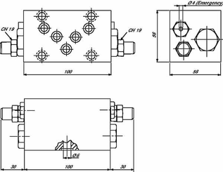 Pièces agricoles - Hydraulique - Inverseur automatique VIA-AP 10-12