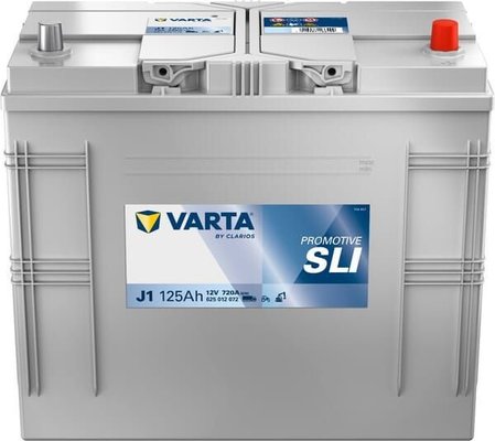 Pièces agricoles - Eclairage - Battery 12V 125Ah 720A J1 VARTA Promotive SLI