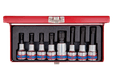 Coffret de douilles 1/2" Spline M5-6-8-10-16