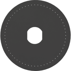 Pièces agricoles - Pièce divers - Disque distribution 60 trous 1.5mm radis