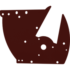 Pièces agricoles - Pièce divers - plaque de bride peinte