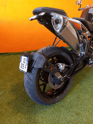 Pièces Quad & Motos - Equipement véhicule - Support de plaque ACCESS DESIGN ''ras de roue'' noir KTM Duke 790/890