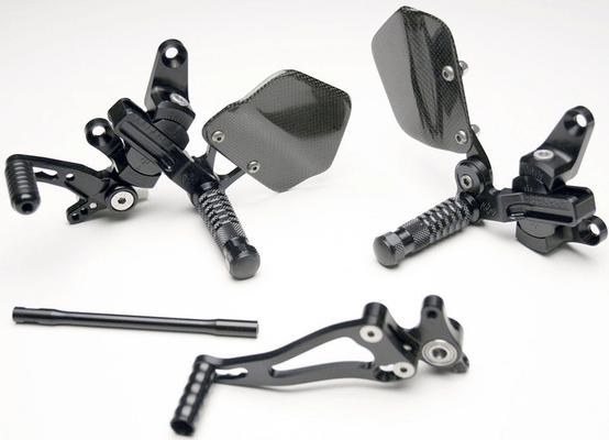 Pièces Quad & Motos - Equipement véhicule - Commandes reculées ajustables GILLES VCR38GT noir Ducati