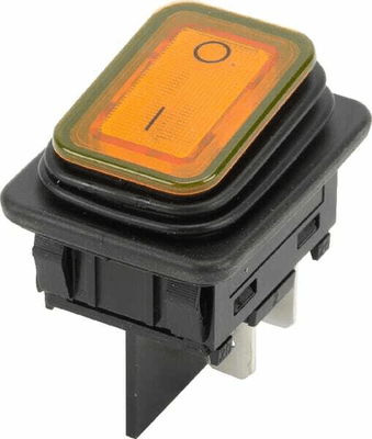 Pièces agricoles - Electricité - Interrup.à bascule 20 A Orange