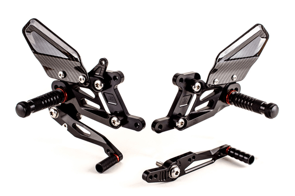 Pièces Quad & Motos - Equipement véhicule - Commandes reculées GILLES FXR noir BMW S1000R/RR