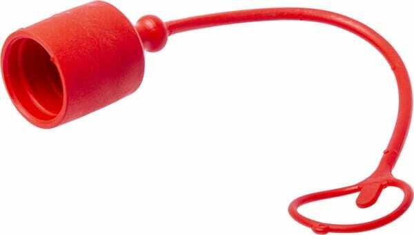 Pièces agricoles - Hydraulique - Bouchon rouge pour mâle HNV 1"