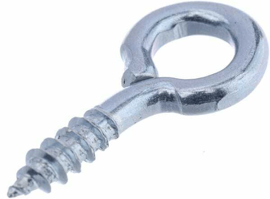 Pièces agricoles - Fasteners - Vis à œillet 3,4 mm, Ø 2,7x12, ronde, acier