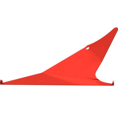 Pièces agricoles - Pièce divers - Couvercle arrière rouge