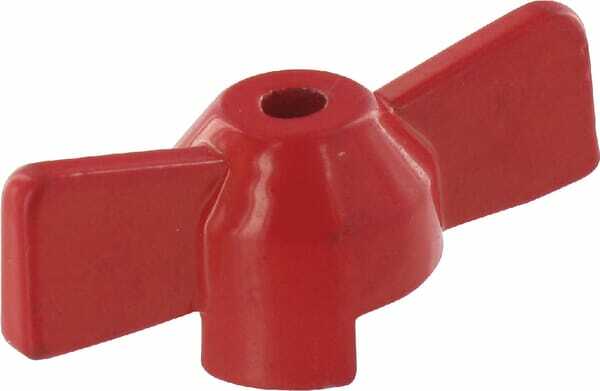 Pièces agricoles - Hydraulique - Poignée papillon 1/2" + 3/4"