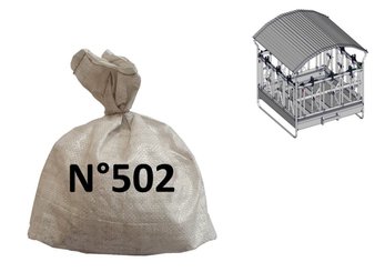 Materiels - Accessoires 0Kg-5Kg - SACHET RATELIER 4 FACES VERT