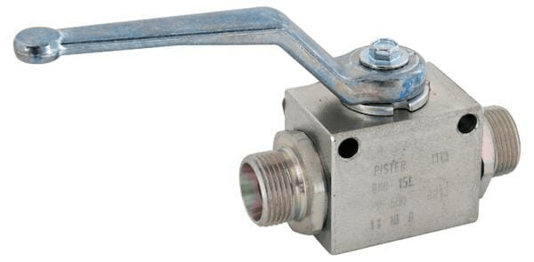 Pièces agricoles - Hydraulique - Vanne bois. 2 v. 12L alés. 6,5