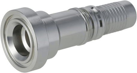 Pièces agricoles - Hydraulique - Raccord à sertir 4SH-DN32 bride Ø 63,5 mm