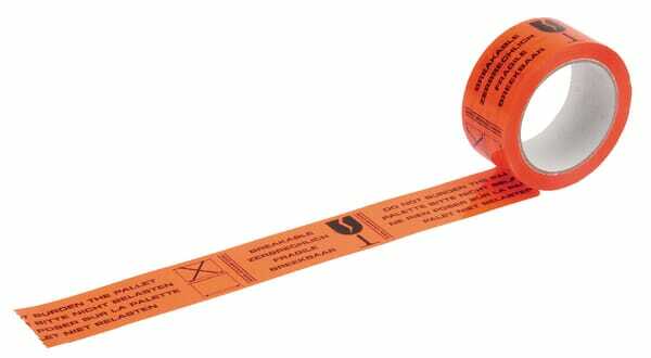 Chimie - Chimie divers - Ruban adhésif FRAGILE 50mmx66m PVC orange