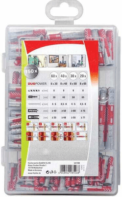 Pièces agricoles - Fasteners - PROFI-BOX DuoPower court/long / Boite de 150
