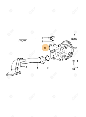 Pièces agricoles - Pieces moteur - POMPE A HUILE