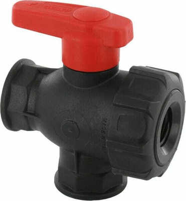 Pièces agricoles - Pièce Pulvérisateur - Vanne à boisseau sph. 1/2" 3v.