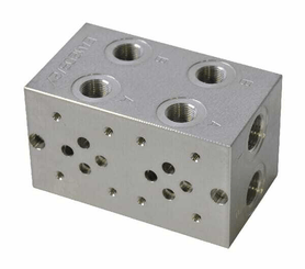 Pièces agricoles - Hydraulique - Base MRA3-2-G-Z NG6 ALU