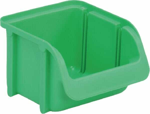 Pièces agricoles - Outils atelier - Boîte de rangement 100x115x75mm, capacité 0,46l, polypropylène vert, Linbin no.1 de Hünersdorff