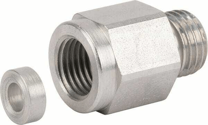 Pièces agricoles - Hydraulique - Raccord de mesure 8L R1/4 BSP