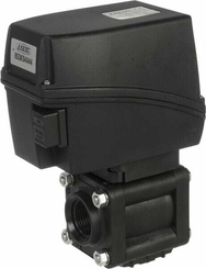 Pièces agricoles - Pièce Pulvérisateur - Robinet à boisseau sphérique 2 voies électrique filetage femelle 1"