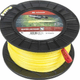Fil de coupe Ø 3.3mm 90m rond jaune Kramp
