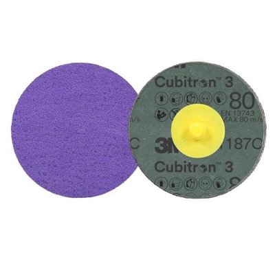 Outils - Outils divers - Disque en fibre Cubitron™ 3 Roloc™ 1187C 51 mm K80