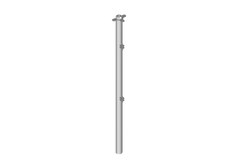 Accessoires et options matériel  - Matériel d'élevage - autre - POTEAU -E- DE CONTENTION TREFLE 1D L.2.43M
