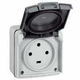 Prise 3P+T étanche 20A Plexo