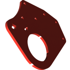 Pièces agricoles - Pièce divers - plaque de roulement peinte