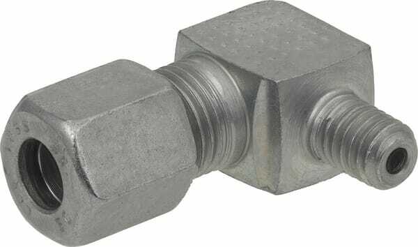 Pièces agricoles - Hydraulique - Coude male 6LL-M6