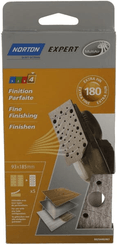 Outils - Outils divers - Papier abrasif 93x185mm K180 (x5)